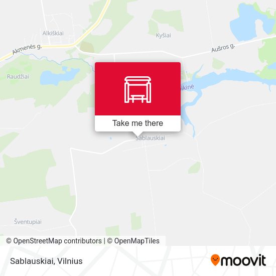 Карта Sablauskiai