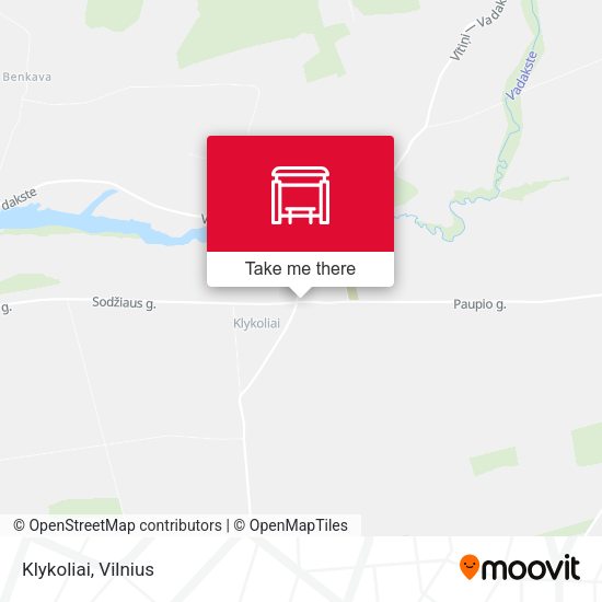 Карта Klykoliai
