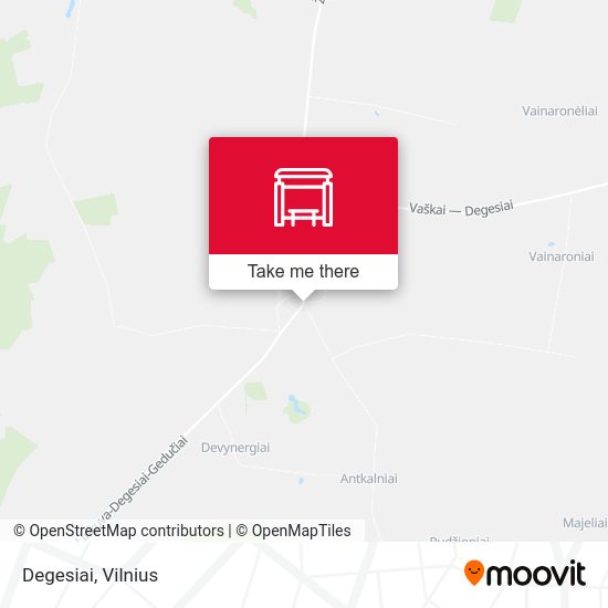 Карта Degesiai