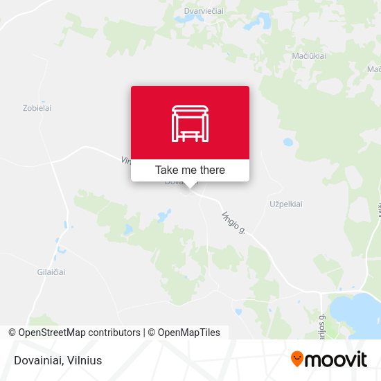 Карта Dovainiai