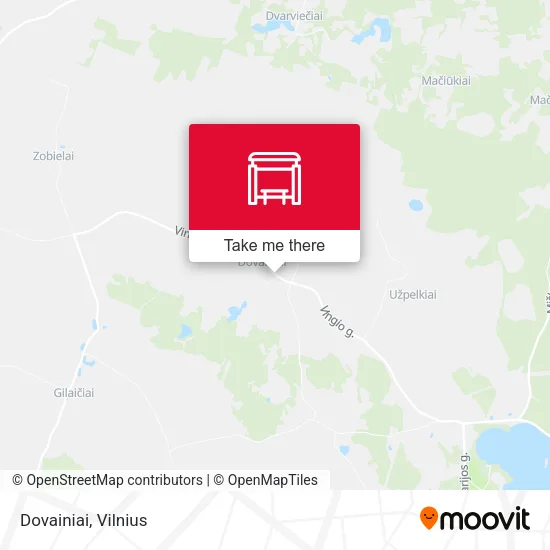 Карта Dovainiai