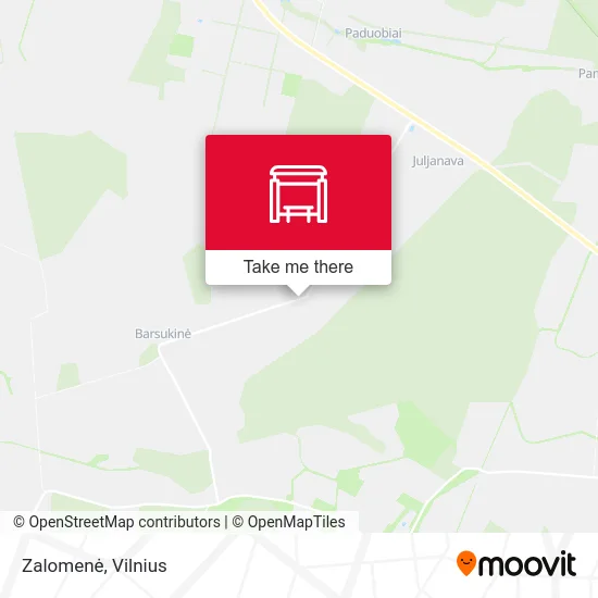 Карта Zalomenė