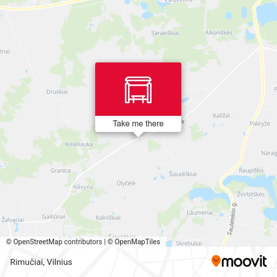 Карта Rimučiai