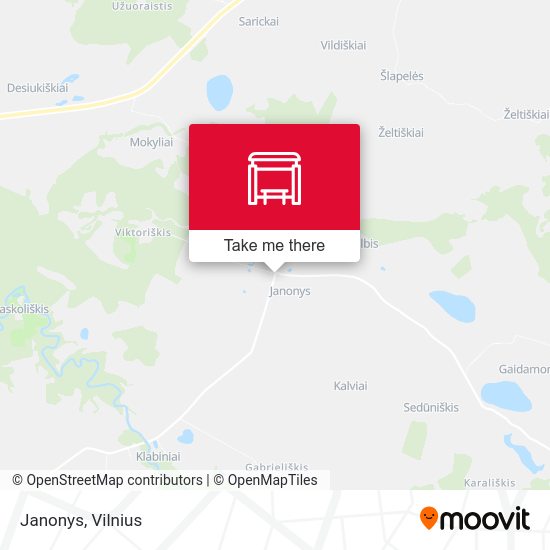 Карта Janonys