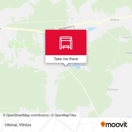 Карта Ulbinai