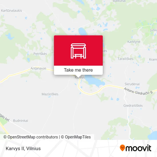 Карта Karvys II