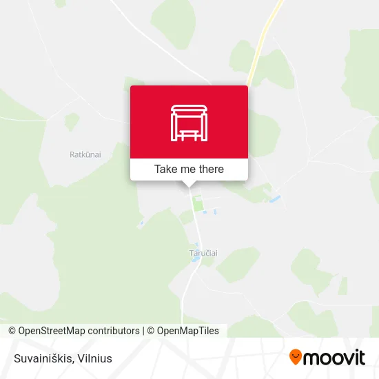 Карта Suvainiškis