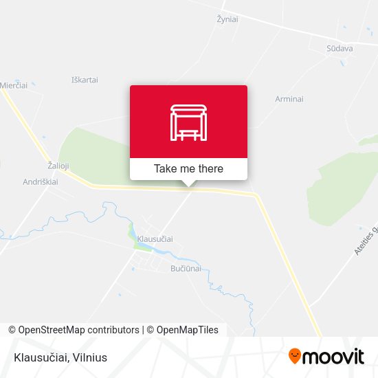 Карта Klausučiai