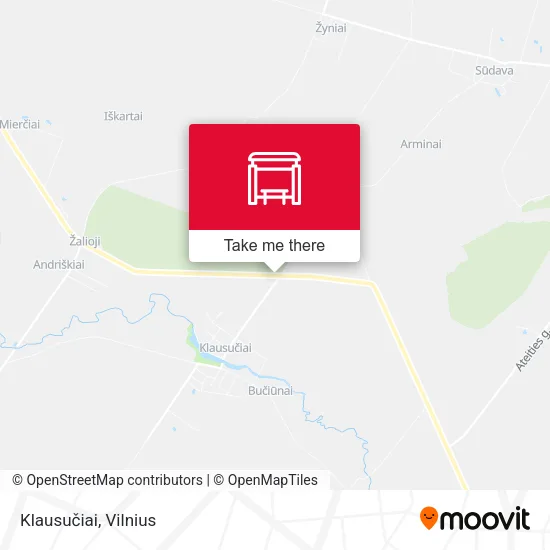 Карта Klausučiai