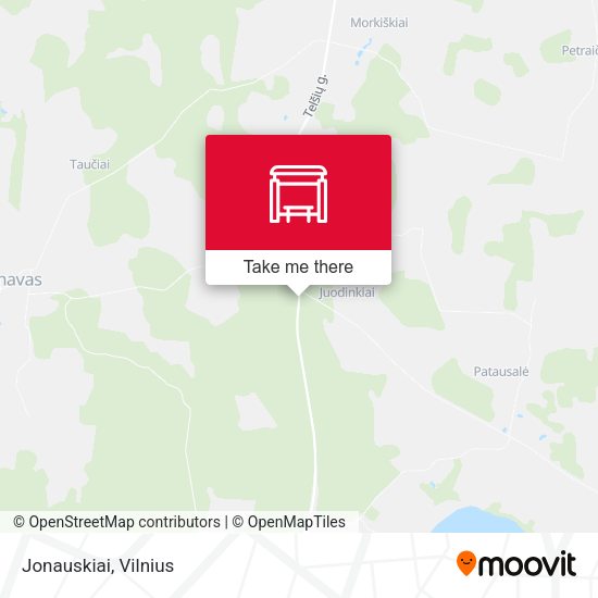 Карта Jonauskiai