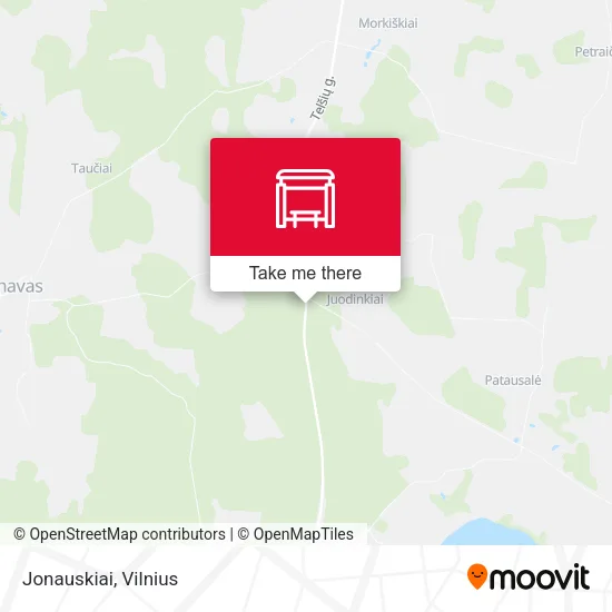 Карта Jonauskiai