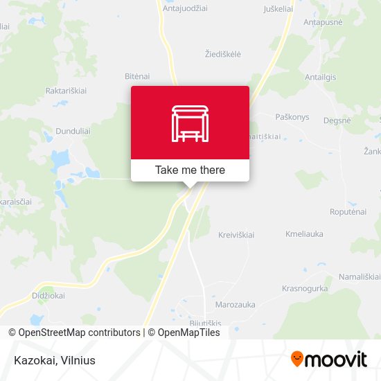 Карта Kazokai