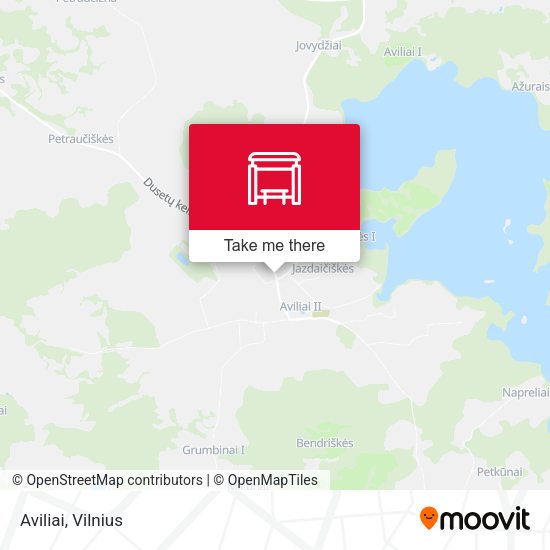 Карта Aviliai