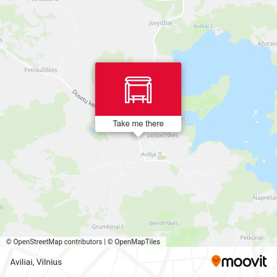 Карта Aviliai