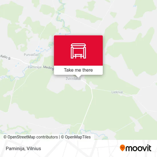 Карта Paminija