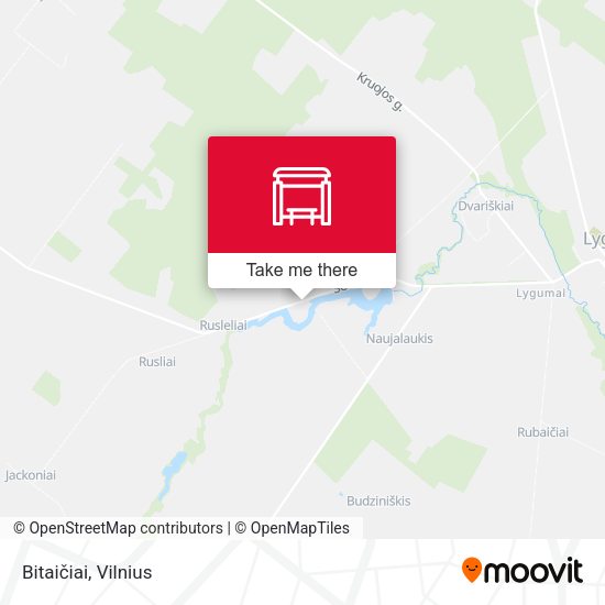 Карта Bitaičiai