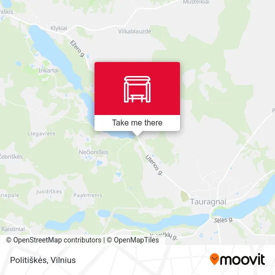 Карта Politiškės