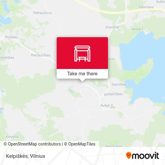 Карта Kelpiškės