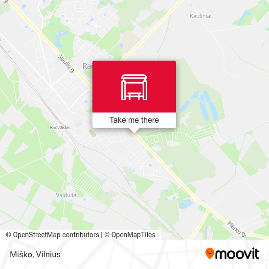 Карта Miško