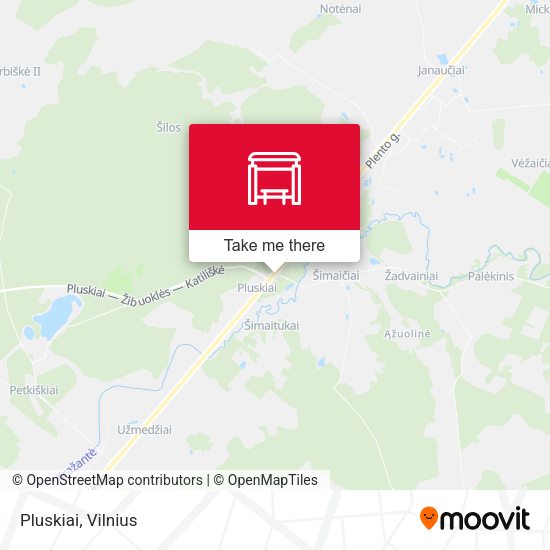 Карта Pluskiai