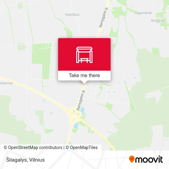 Карта Šilagalys