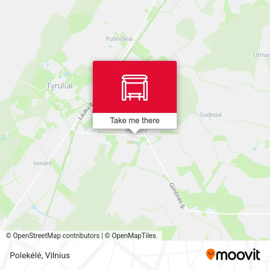 Карта Polekėlė