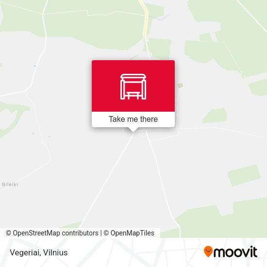 Карта Vegeriai