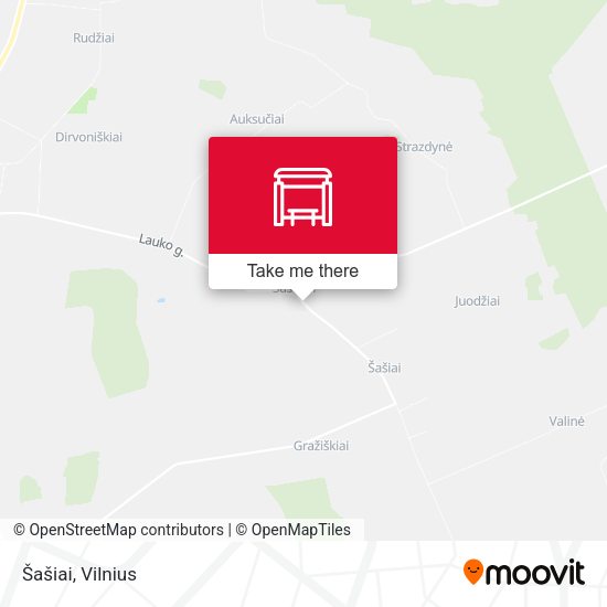 Карта Šašiai