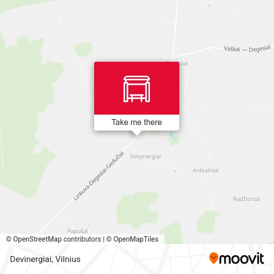 Карта Devinergiai