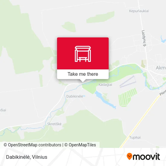 Карта Dabikinėlė