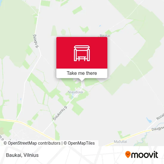 Карта Baukai