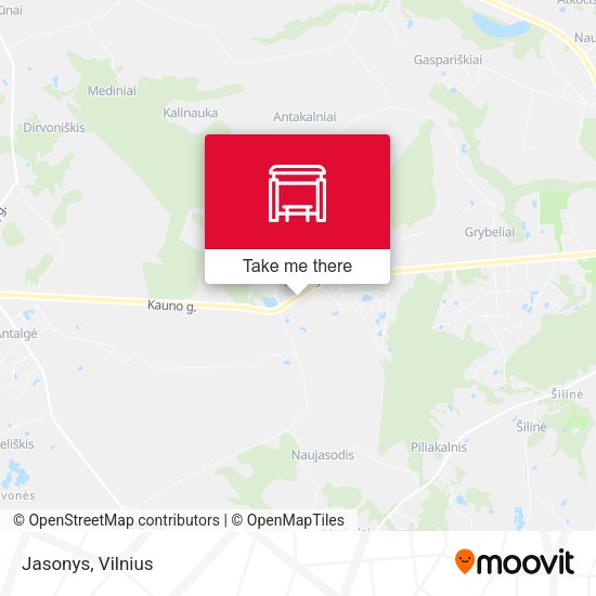 Карта Jasonys