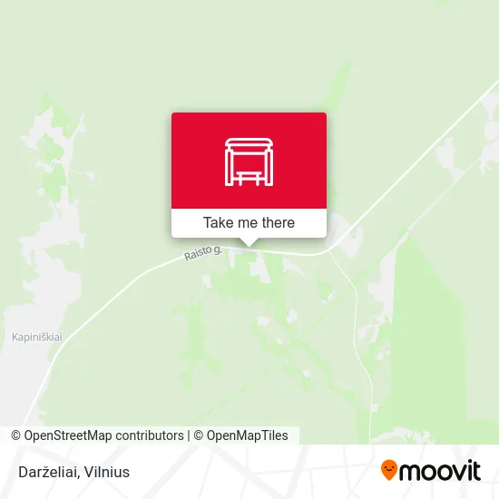 Карта Darželiai