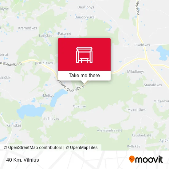 Карта 40 Km