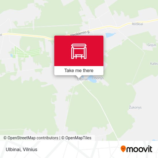 Карта Ulbinai