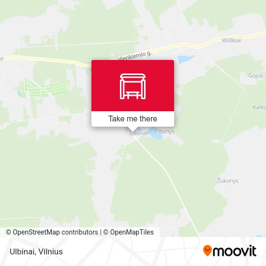 Карта Ulbinai