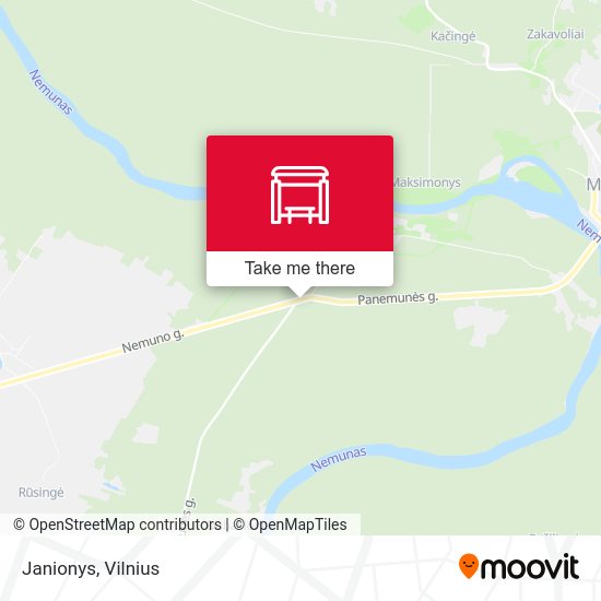 Карта Janionys
