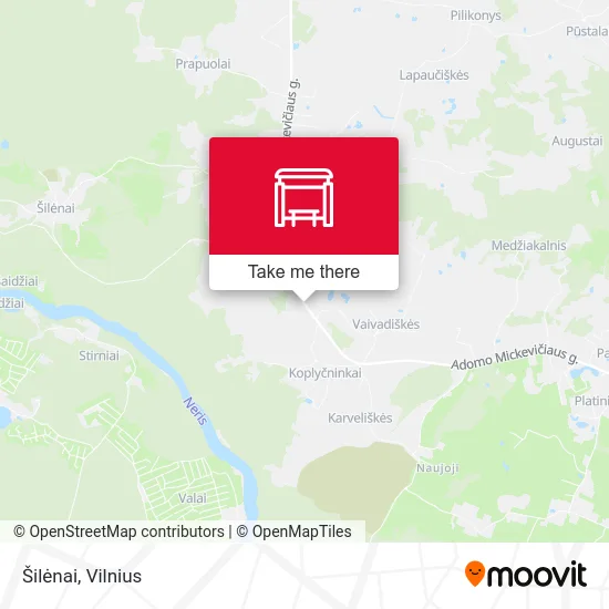 Карта Šilėnai