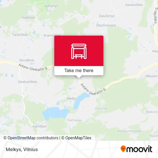 Карта Melkys
