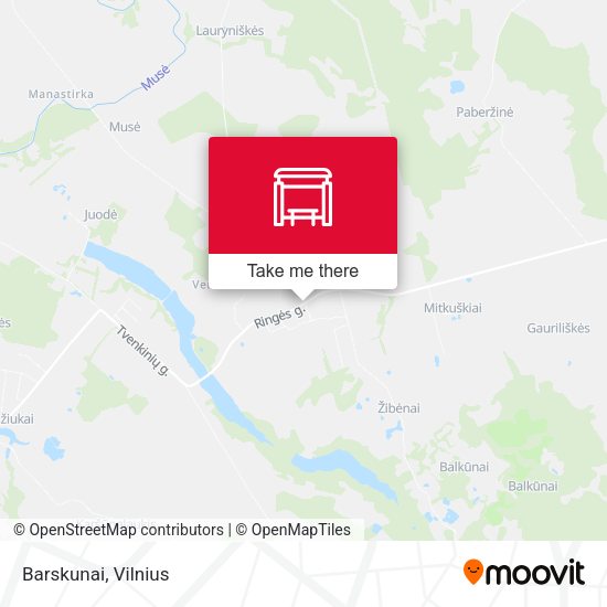 Карта Barskunai