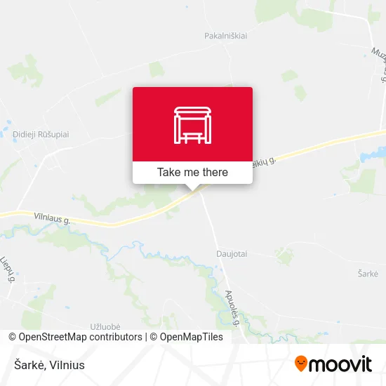 Šarkė map