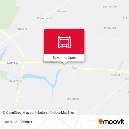 Карта Valiuliai