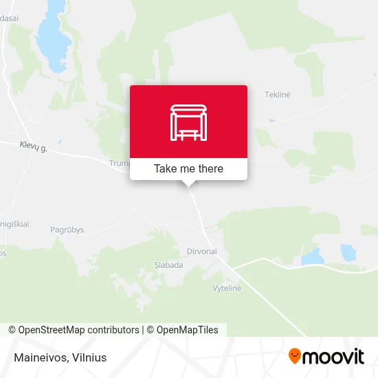 Maineivos map