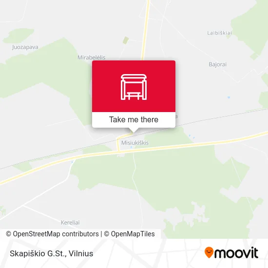 Карта Skapiškio G.St.