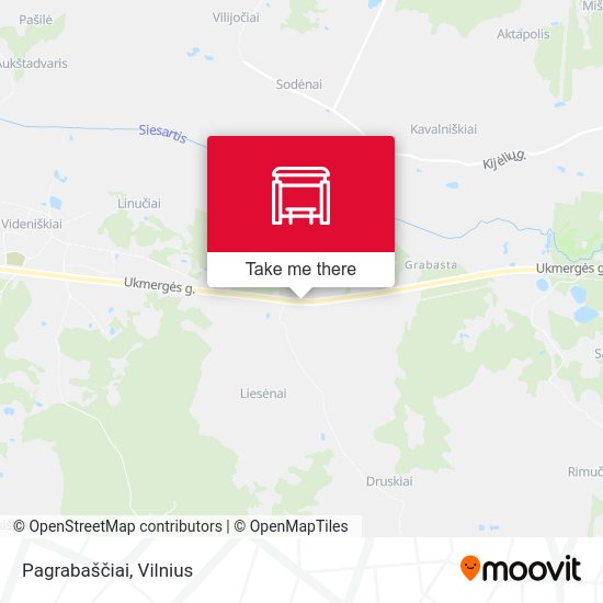 Карта Pagrabaščiai