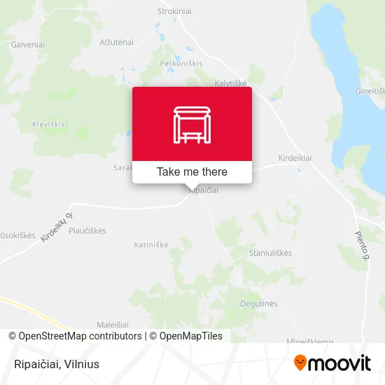 Карта Ripaičiai