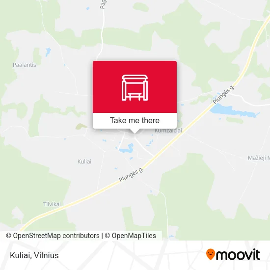 Карта Kuliai