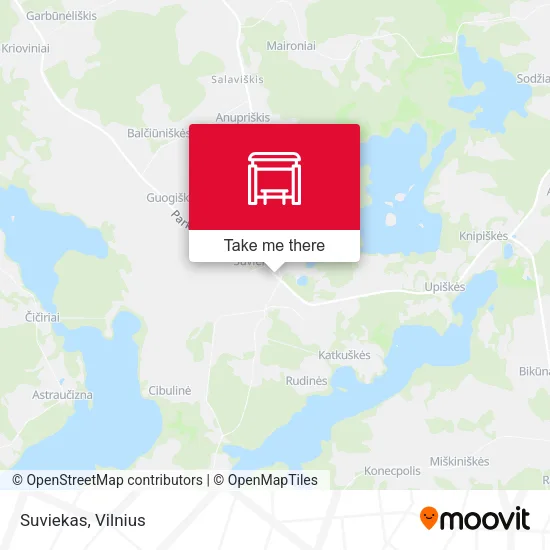 Карта Suviekas