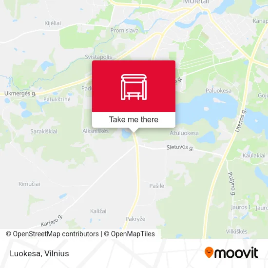 Карта Luokesa