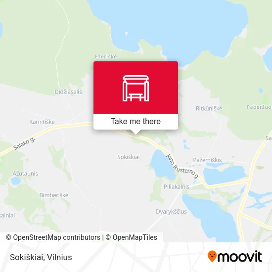 Карта Sokiškiai